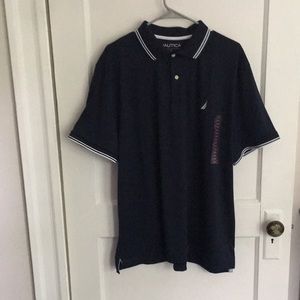 Nautica performance poloXL moisturewicking NavyNWT